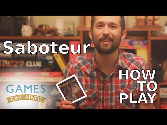 How To Play Saboteur - Games Explained