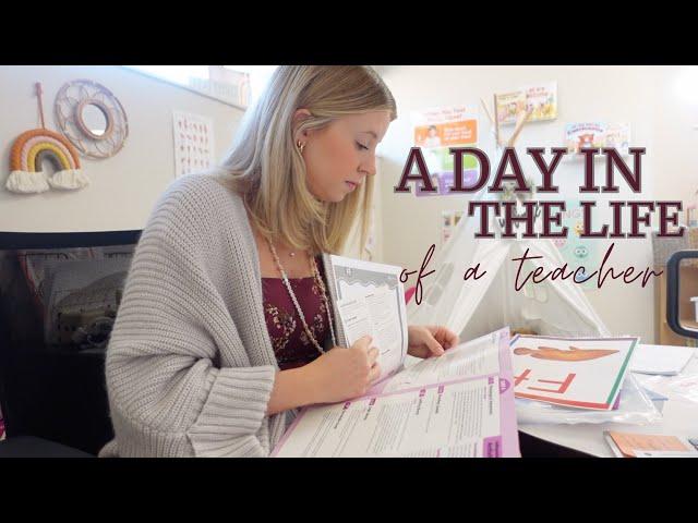 A DAY IN MY LIFE AS A KINDERGARTEN TEACHER | morning, day + night routine