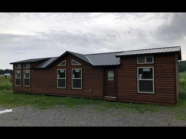 14' x 48' Amish Made Cabins & Kits | Deer Run Cabins - Bear