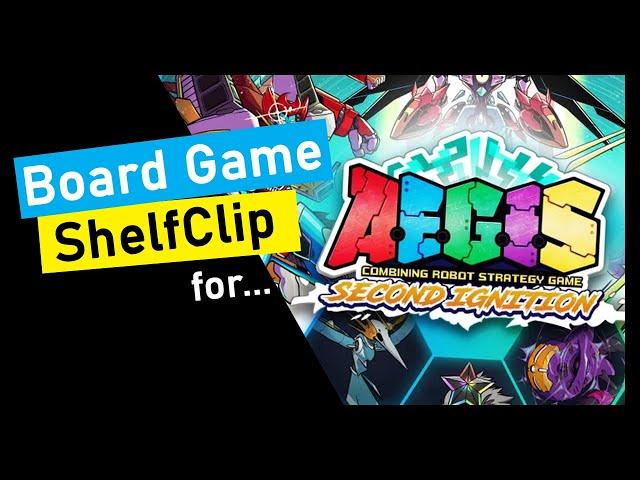 ShelfClips: AEGIS Combining Robots: Season 2 (Short Board Game Preview)