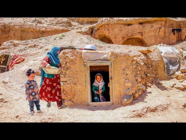 A day with the cavemen: Everyday CAVE dwellers life in afghanistan