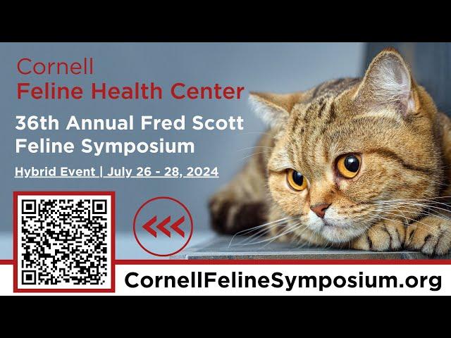 The Cornell Feline Health Center: 2024 Fred Scott Feline Symposium