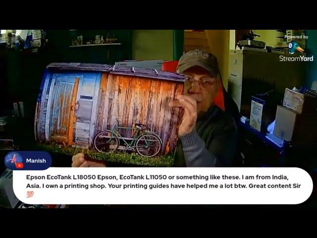 Jose Rodriguez Photo Printing Techie Live Stream 12 NOON EST USA 10-27-2024