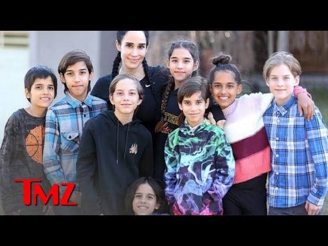 'Octomom' Nadya Suleman's 8 Kids Celebrate 14th Birthday with Vegan Donuts | TMZ Live