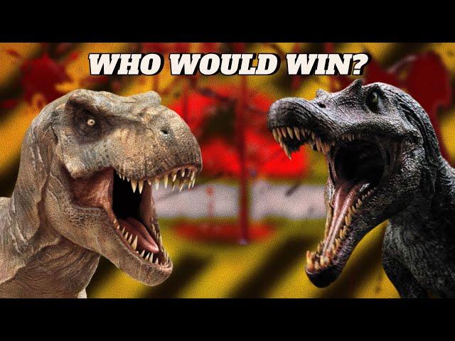 Could Rexy beat the Spinosaurus?