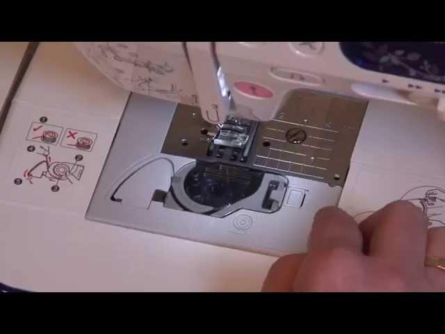 How to Insert a Bobbin in the Brother NV950