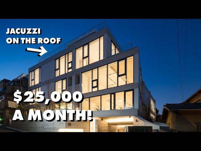 Inside a $25,000 A MONTH Tokyo Apartment | TOKYO PORTFOLIO HOME TOURS