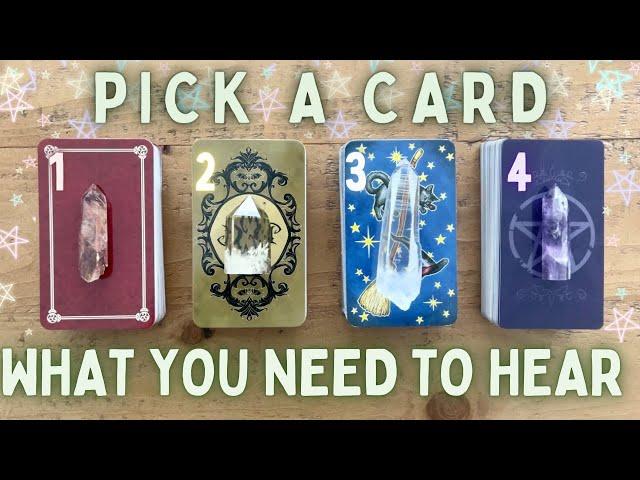 What You Need to Hear Right Now PICK A CARD Timeless In-Depth Psychic Tarot Reading