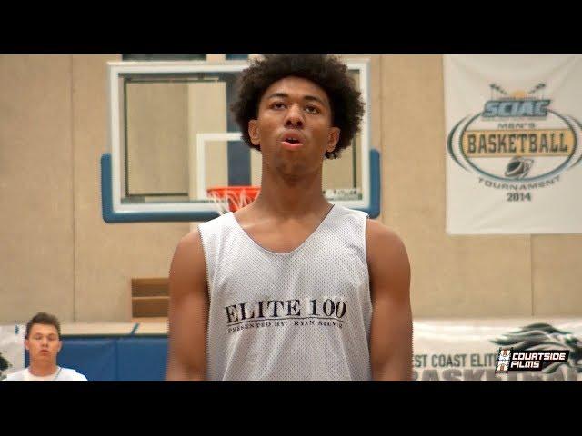 2021 PG Malik Thomas Highlights From The Elite 100 Camp!