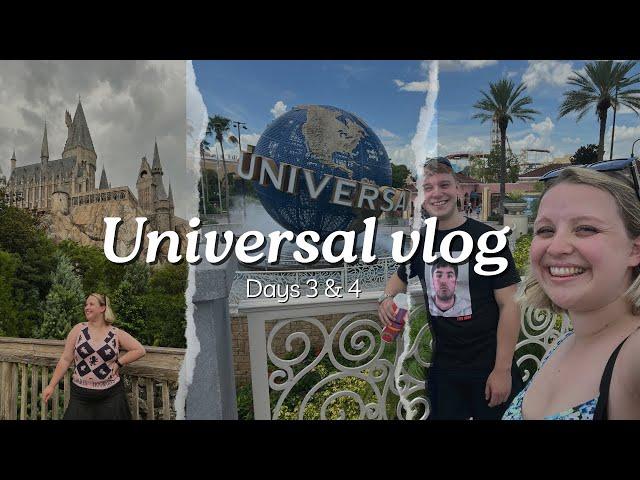 UNIVERSAL ORLANDO DAY 3&4 | DISNEY SPRINGS, MICKEY BEIGNETS PORT ORLEANS, OUR FAV UNIVERSAL RIDES!