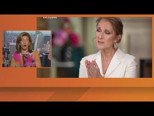 Today's Hoda Kotb previews her exclusive interview with legendary singer Celine Dion