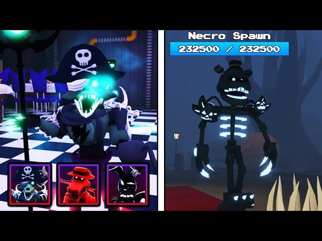 MAM WSZYSTKIE 3 APEXY w FNAF TOWER DEFENSE - GRAVELORD FOXY vs ENDLESS MODE w FNAF TD