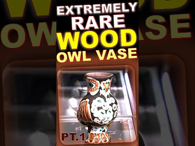 Rare Picasso Wood Owl vase Worth $35.000 at Pawnshop