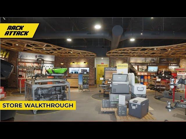 Take a store tour of Rack Attack