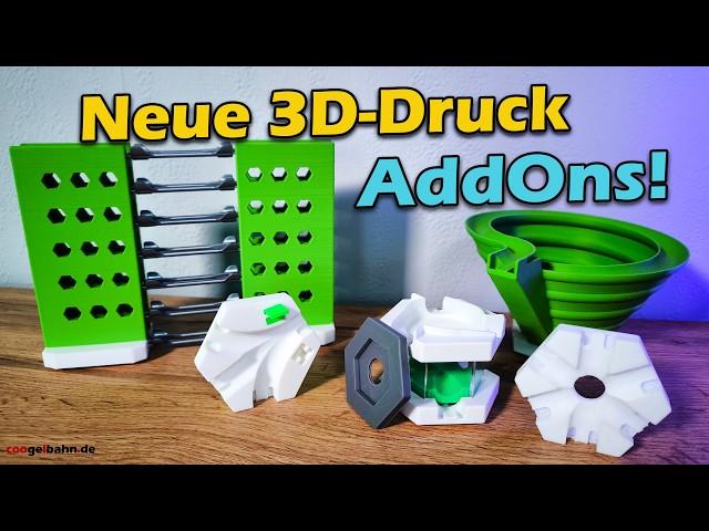 New 3D PRINTING AddOns  From Coogelbahn & Rembeck | Magic Switch | Zick-Zack-Turm | Curve-Catcher