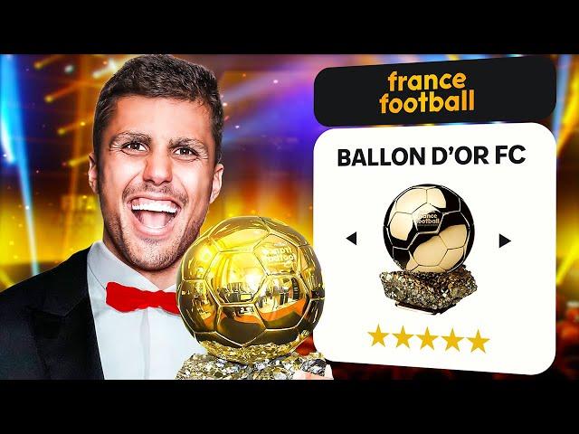 I Built a Ballon d'Or Winners Only Club...