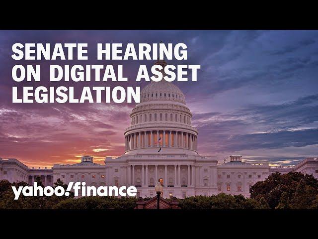 Senate holds hearing legislation for digital assets