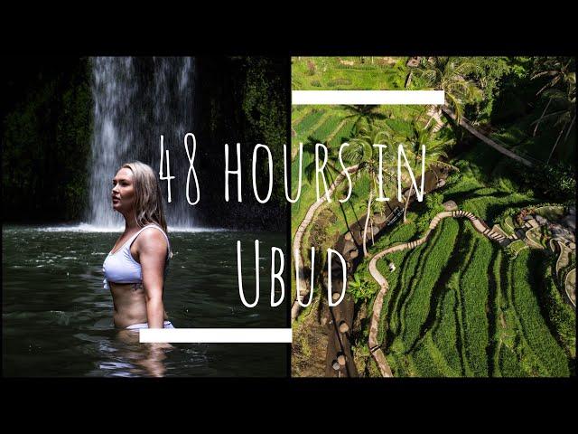 WHAT TO DO IN UBUD IN 48 HOURS | Bali's cultural hub