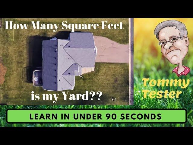 How Big is My Yard ? - Use this Tool | Quick and Easy | Google Maps