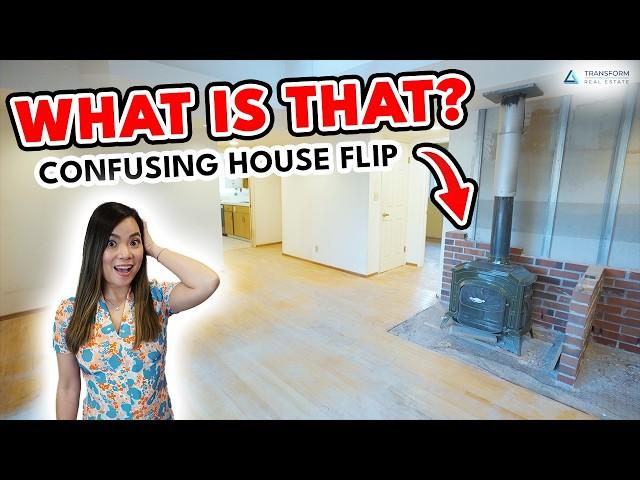 Why Would They do This? | Very Confusing House Flip | Before Renovation Walkthrough