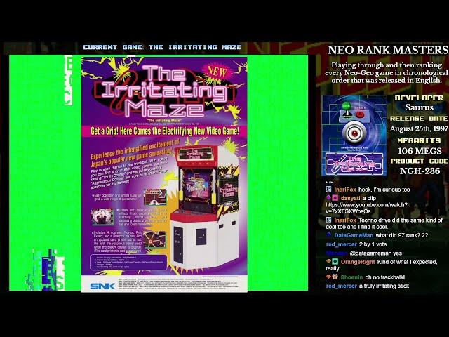 Neo Rank Masters - The Irritating Maze