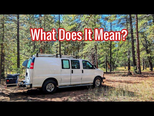 My Dream Has Been Interpreted!  The results will shock you! van life 