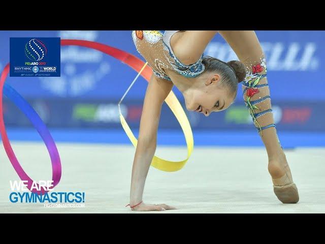 2017 Rhythmic Worlds, Pesaro (ITA) - Clubs+Ribbon Finals, Highlights - We Are Gymnastics !