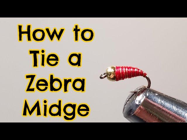 Tying a Zebra Midge (An Original Euro Nymph?)