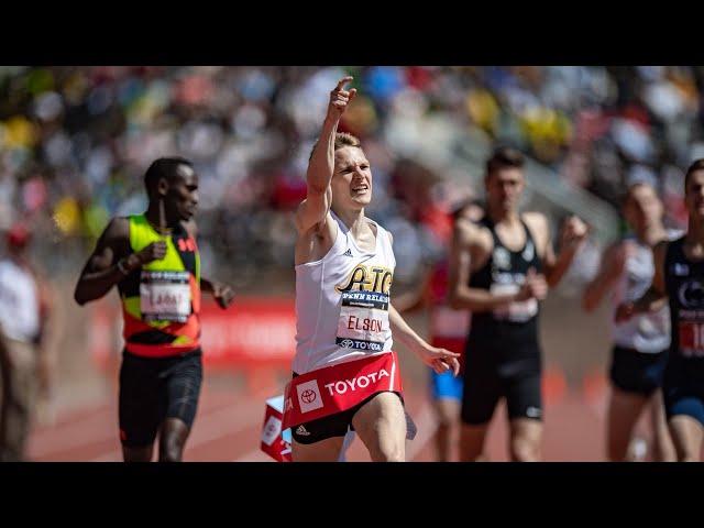 Huge Kick In Olympic Development Men's Mile | 2022 Penn Relays