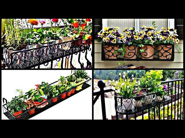 Unique Top 45 Balcony Flower Modern Design Pot Stand Rack |  flower shelf plant holder/pot stand