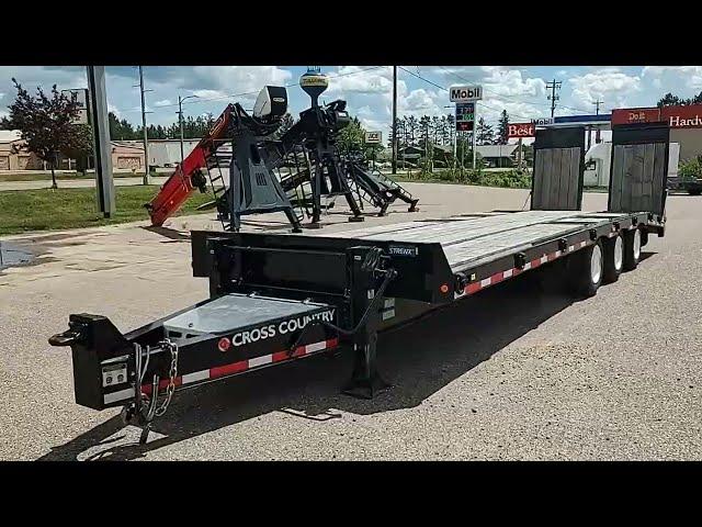 CROSS COUNTRY 303ATAR 30 Ton Air Tilt Deck, Air Ramp Tag Trailer | CC183659