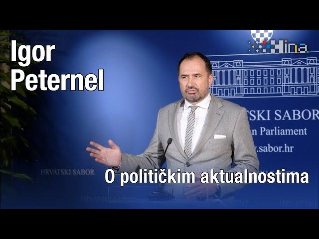 Peternel: O političkim aktualnostima