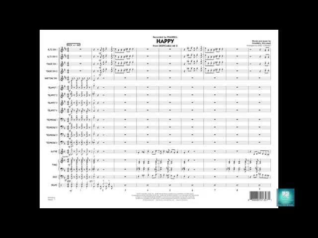 Happy by Pharrell Williams/arr. Mike Tomaro