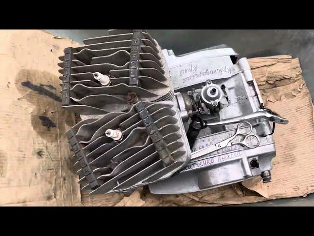 Двигатель Ява (Jawa) 350/638 тест 23.06.2024 после ремонта (пос. Витязево, Краснодарский край)