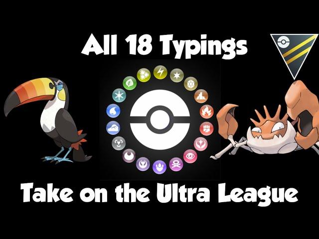 *ABOSULTE  INSANITY* ALL TYPES OF MADNESS  ALL 18 TYPINGS TAKE ON THE OPEN ULTRA LEAGUE Pokemon Go