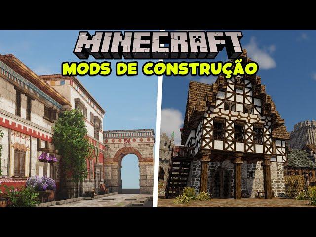 TOP 10 MELHORES MODS DE CONSTRUÇÃO PARA O MINECRAFT