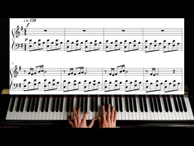 "Amelie" - Comptine d'un autre été - l'après midi - Yann Tiersen (Long Version) - Piano Tutorial