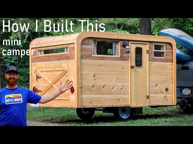 How to Build a Vintage Wood Camper