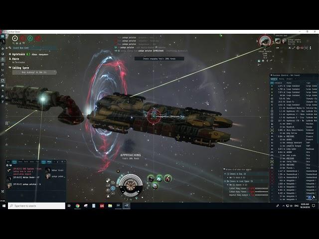 EVE Online: PVP - Nereus vs Hulk - Adrian Vexier 2019.10.24