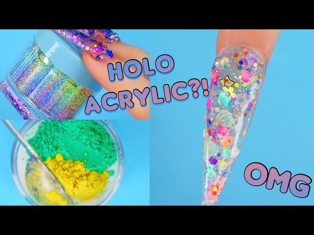 Making Custom Acrylic Powders + New Method Seen On Tik Tok