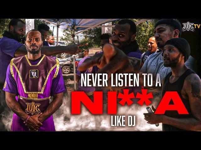 Never Listen To A Ni**a Like DJ!