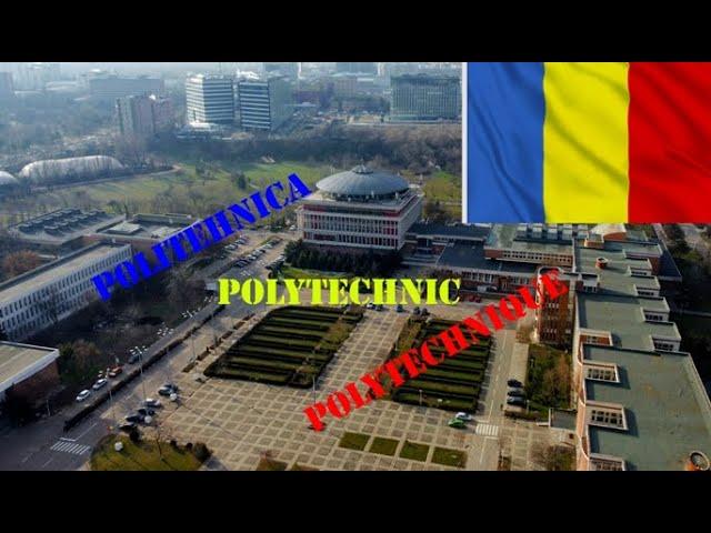 Polytechnic University of Bucharest  like you haven't seen before [PART 1] DJI MINI 2