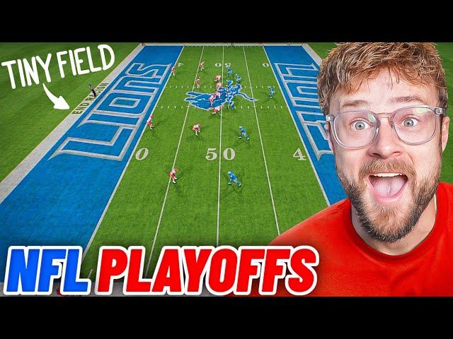 Entire NFL Playoffs BUT on a Tiny Field