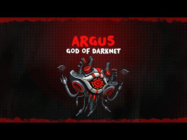 Neon Abyss Argus God of Darknet Boss Fight