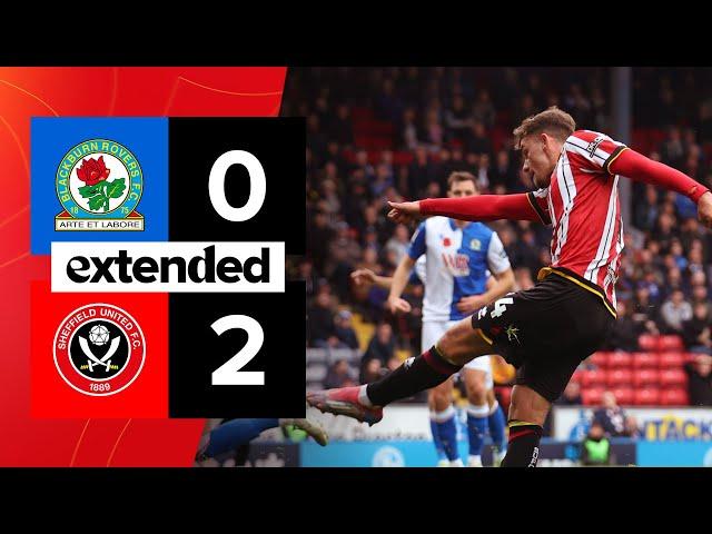 Blackburn Rovers 0-2 Sheffield United | Extended EFL Championship highlights