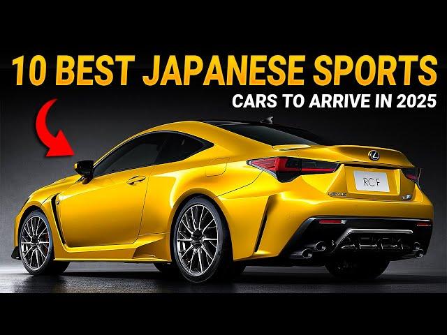 Top 10 Japanese Sports Cars to Arrive in 2025 - Top Performance & Luxury Cars