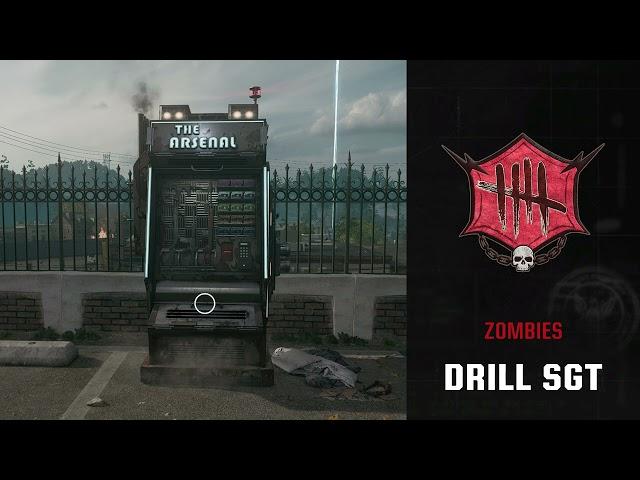 Arsenal Drill Sergeant Voicelines (Black Ops 6 Zombies)