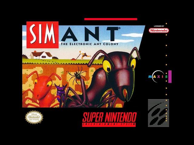 SimAnt - The Electronic Ant Colony [SFC, SNES]