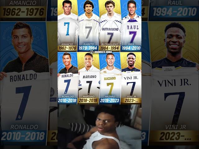  Butragueño, Raúl, Ronaldo, and now Viní Jr—the number 7 at Real Madrid is made for legends! 
