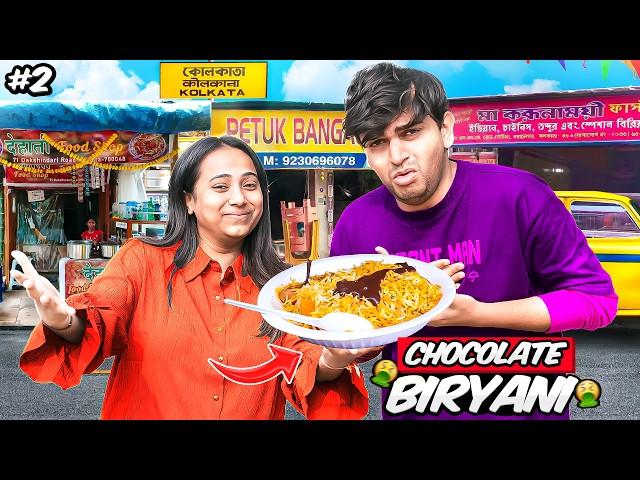 Trying Weirdest Kolkata Street Food for 24 Hours ft. @SinfulFoodie